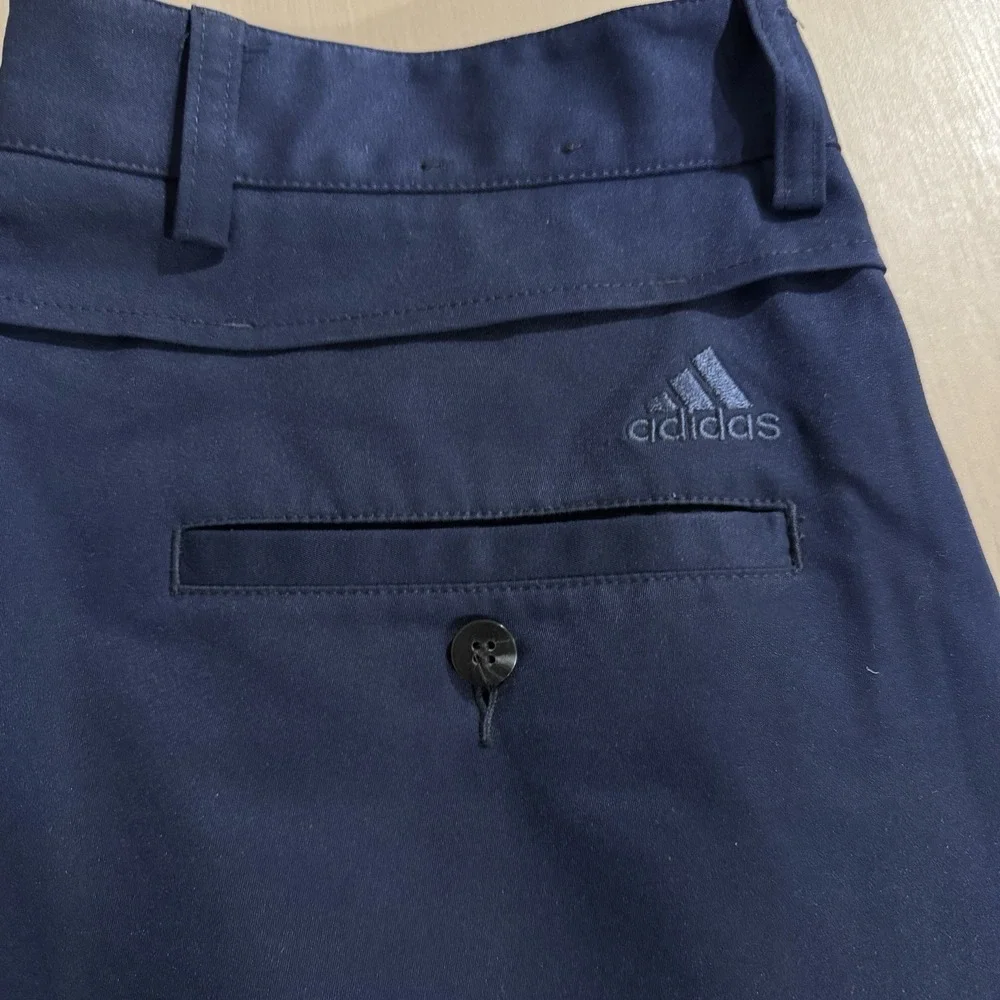 adidas Men's 34x32 ClimaCool Navy Performance Golf Pants Lightweight